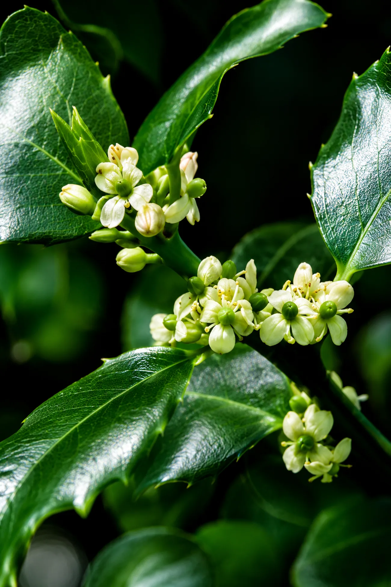 Acebo — flor de Bach N°25